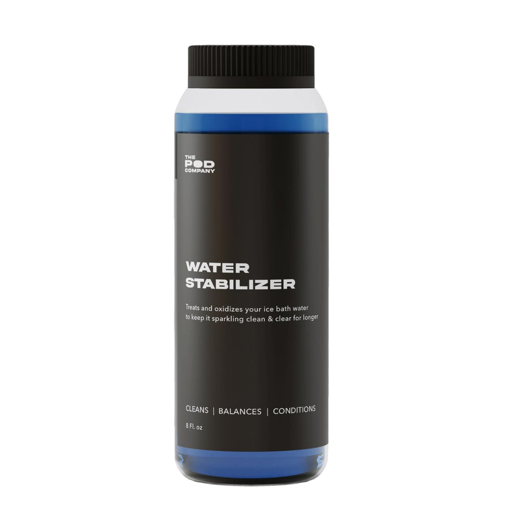 Water Stabilizer – Chlorine-Free Water Treatment for Ice Pod & Long Pod – Maintains Clean, Balanced Water for Weeks – 8 oz. Bottle (1-Month Supply) - The Pod Company