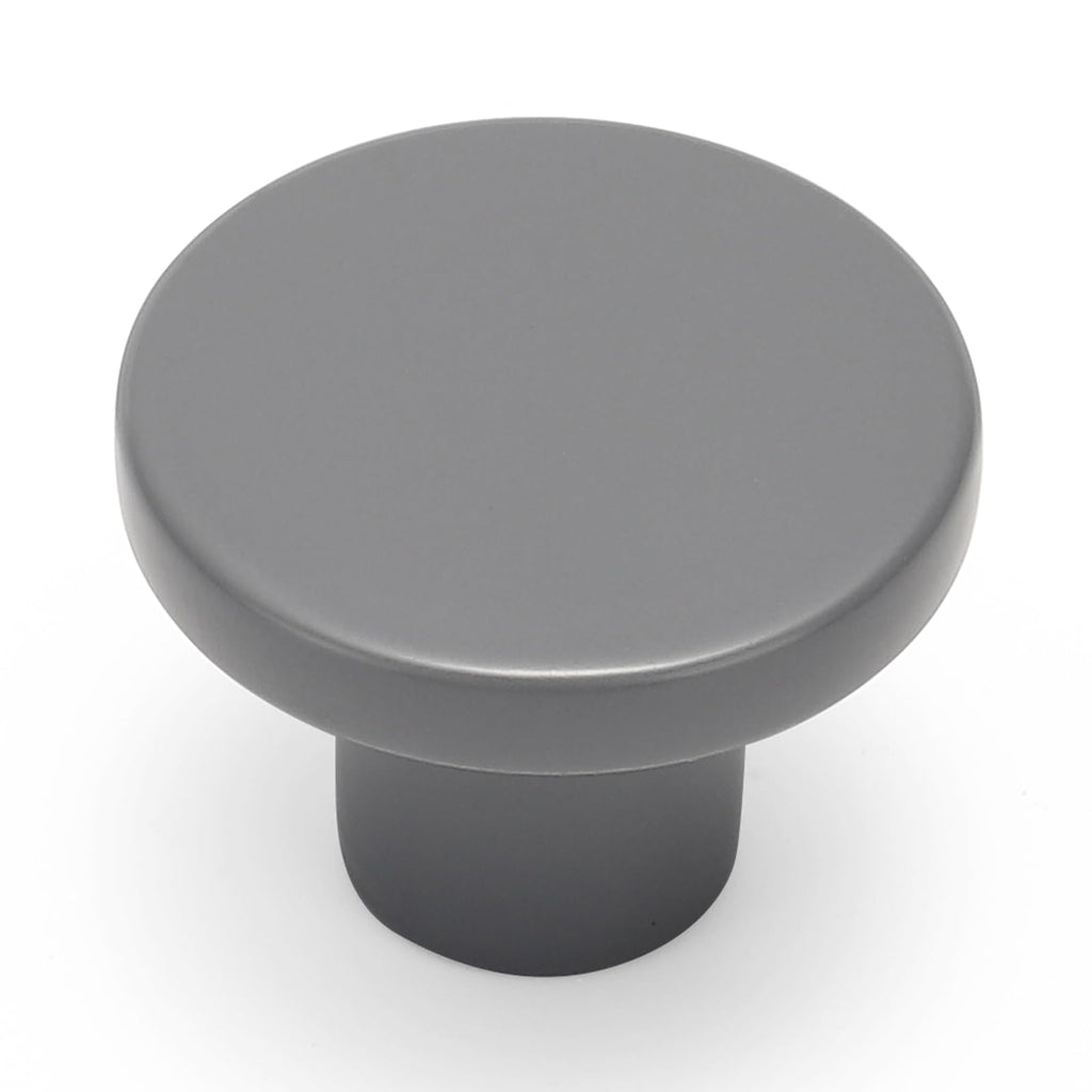 Ravinte 20 Pack Cabinet Knobs Grey Kitchen Cabinet Knobs Round Dresser Drawer Pulls Closet Door Pulls 1-1/5 Inch