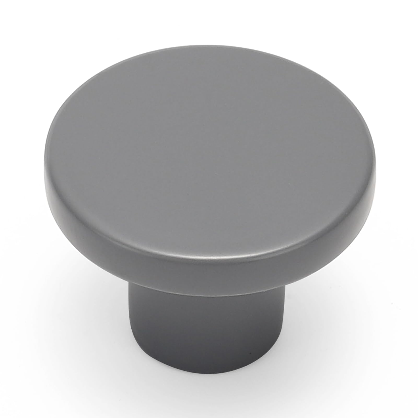 Ravinte 20 Pack Cabinet Knobs Grey Kitchen Cabinet Knobs Round Dresser Drawer Pulls Closet Door Pulls 1-1/5 Inch