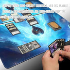 Board Game 14x24in MTG Playmat Compatible for OCG CCG RPG TCG Playmats (Trick Manipulation)