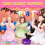 Bulk Neon Mini Bubbles Party Favors for Kids 100 Pack, Small Halloween Trick or Treat Goodie Bag Stuffers Fillers Toys Gifts Bulk for Toddlers, Classroom Carnival Prizes Games for Birthday Parade