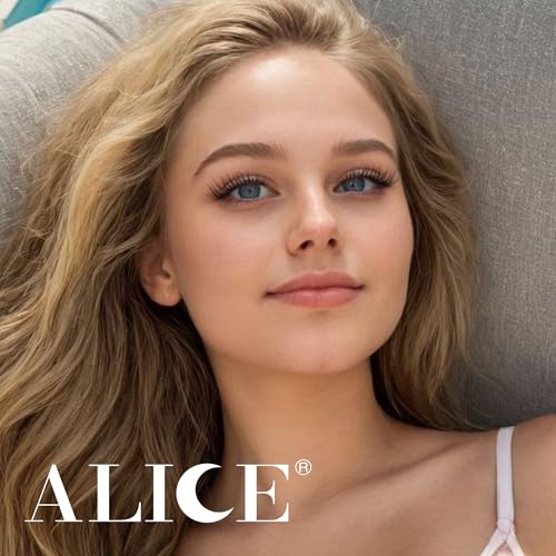 ALICE Natural Lash Extensions Kit Invisible Band Lash Clusters Kit Wispy10-14mm Eyelash Extensions C Curl Individual Cluster Lashes Kit with Lash Remover DIY at Home