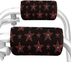 Spring Seaon Universal Walker Handle Padded -Hand Grip (2 Pack) Covers Non-Slip Cushion Padding for Folding Rolling Walker,Rollator Handle-Crutch Handle Pad Grips- Mobility Aid