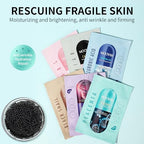 Face Masks Skincare Set for Girl,Moisturizing Collagen Facial Masks for Women Home Spa,Hyaluronic Acid Face Mask for All Skin Types,Day Night Facial Mask Deep Cleaning,Oil Contral 25ml (18Pack)