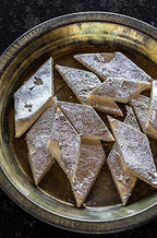 HIMALYA FRESH Kaju Katli 12oz - Premium Authentic Indian Food & Sweets Made With Cashew Nuts. Just two ingredients Cashew Nuts and sugar - No Fillers Or Preservatives (1 Box)