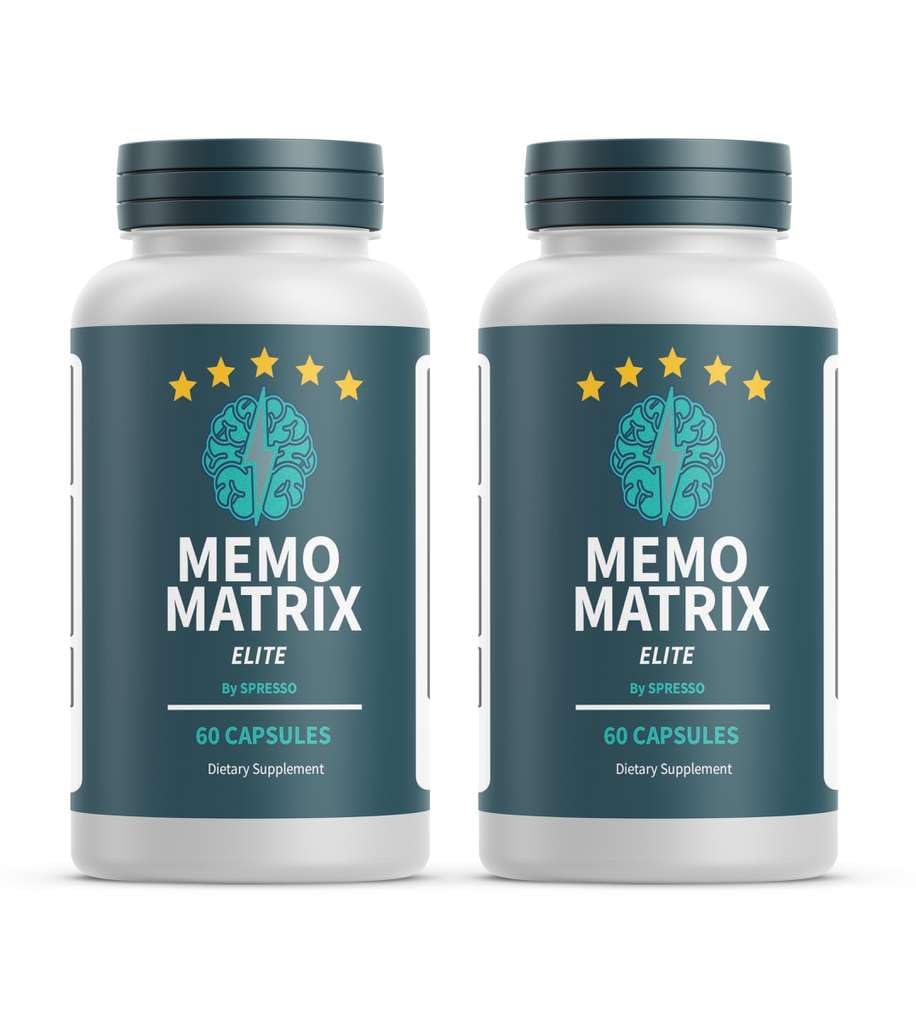 (2 Pack) Memo Matrix Capsules, Official MemoMatrix Supplement Pills with Premium Ingredients, Advanced Formula Support for Active Lifestyle & Overall Wellness Reviews (120 Capsules)
