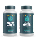 (2 Pack) Memo Matrix Capsules, Official MemoMatrix Supplement Pills with Premium Ingredients, Advanced Formula Support for Active Lifestyle & Overall Wellness Reviews (120 Capsules)