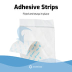 SUNKISS Trustplus Booster Pads 15" x 4", Extra Absorbency for Adult Incontinence Diapers/Underwears, Odor Control, 26 Count