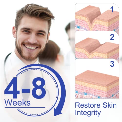Silicone Scar Sheets - Gel Silicone Scar Tape (1.6” x 120”), Invisible Medical Grade Scar Silicone Strips, Transparent Removal Scar Patches for Keloids, Burn, C-Section, Acne