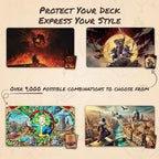 Assassin Overlooking (Stitched) - MTG Playmat - Compatible with Magic The Gathering Playmat - Play MTG, YuGiOh, TCG - Original Play Mat Art Designs & Accessories