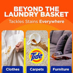 Tide Laundry Stain Remover with Oxi, Rescue Clothes, Upholstery, Carpet and more from Tough Stains, Stain Treater, 22 Fl Oz (Pack of 4)