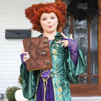 ULCH Hocus Pocus Book of Spells Hocus Pocus Decor Hocus Pocus Halloween Decorations Book of Shadows and Spell Book with Lock Witch Decor And Perfect for Spooky Gifts And Spooky Decor 8 x6 Inches