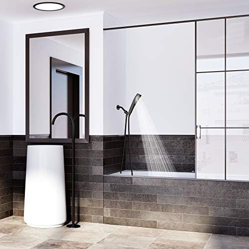 Luxury Spa Series: Bronze Hand Held Shower Head, 2.3 inch High Pressure Handheld Showerhead with Extra-Long Stainless Steel Hose, Experience MAXX Comfort and Elegance (Oil Rubbed Bronze)