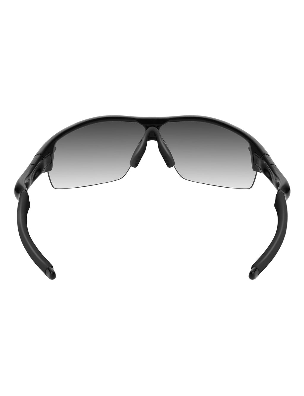 ToughAsNails 2 PCS Regular Fit Replacement Nose Pads for Oakley Radar Path/RadarLock Path/Radar EV Path/Radar EV Path XS Sunglasses Black&Gray