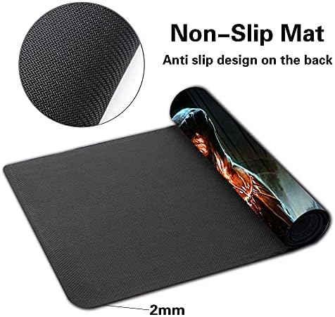 Board Game MTG Playmat Games Size 60X35 cm CCG Compatible for MTG CCG RPG Trading Card Game (Lazav,-Dimir-Mastermind)