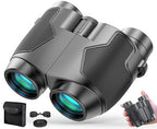 Binoculars 12x50 for Adults and Kids Night Vision Binoculars Compact Binocular Waterproof Binocular Wide Field of View for Bird Watching,Hiking,Hunting,Concert with Carrying Bag
