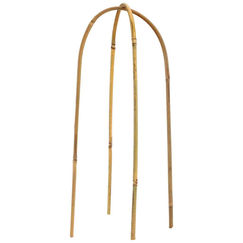 Coloch 20 Pack Bamboo U Trellis Support, 16 Inch U Loop Plant Stake Arch Garden Trellis for Potted Plants, Climbing Flowers and Vines, Ivy, Outdoor Planting