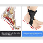 Drop Foot Brace Orthosis AFO AFOs Ankle Brace Support With Comfortable Inflatable Airbag for Hemiplegia Stroke Shoes Walking (Right foot, Small)