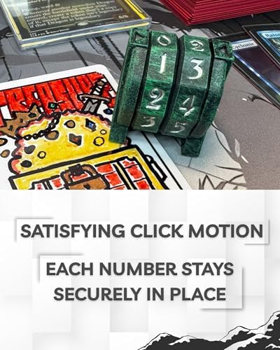 NERD GEAR LifeTrax - MTG Life Counter - Essential MTG Accessories for Magic The Gathering Commander Players - Durable, Sleek, and Professionally Made for TCG, DND, RPGs, and MTG (Deep Blue)