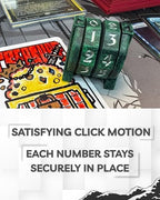 NERD GEAR LifeTrax - MTG Life Counter - Essential MTG Accessories for Magic The Gathering Commander Players - Durable, Sleek, and Professionally Made for TCG, DND, RPGs, and MTG (Mystic Purple)