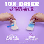 Poise Daily Microliners, Incontinence Panty Liners for Bladder Leaks, 1 Drop Lightest Absorbency, Long Length, 152 Count of Pantiliners (4 Packs of 38)