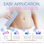 C Section Scar Silicone Strips for Surgical Scars, Tummy Tuck, C Section Recovery Must Haves - Silicone Scar Sheets - Large 7 inch, 8 Reusable Strips