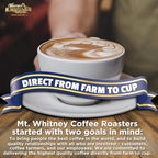 Mt. Whitney Organic Shade Grown, Low Acid, Coffee from Peru (Whole Bean, 5 Lb)