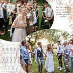 120 Count Wedding Mini Bubble for a Wedding Wands Bulk Heart Bubble Wand for Guests Send Off Party Supplies Valentine Anniversaries Celebration (Love Air)