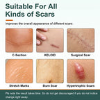 Silicone Scar Sheets,Tape, Strips - Healing Keloid, C-Section and Tummy Tuck - As Surgical Cream, Gel, Patch, Bandage, Pad - Surgery Scars Treatment - 6 Pack