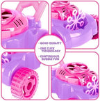 ArtCreativity Bubble Lawn Mower for Toddlers 1-3, Kids Bubble Machine for 1-Year-Old Girl Gifts, Summer Outdoor Push Gardening Toys for Kids Age 1 2 3+ Birthday Gifts for Preschool Girls