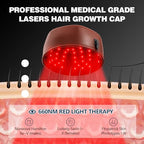 Laser Cap, Laser Red Light Therapy for Hair Growth System - FDA Cleared Hair Loss, Hair Thinning & Alopecia Treatment for Men & Women