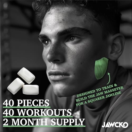 JAWCKO Ultra-Tough Chewing Gum – Mighty Mint, 15X Pack