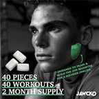 JAWCKO Ultra-Tough Chewing Gum – Mighty Mint, 15X Pack