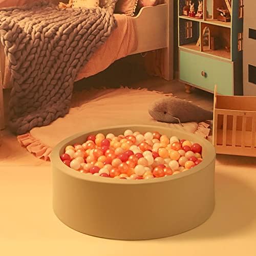 GOGOSO Ball Pits Balls for Toddlers Pack of 50 100 200 Plastics Shape Ball Non-Phthalate Non-BPA Non-Toxic 2.2-Inch Crush Proof Play Balls