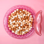 GOGOSO Ball Pit Balls for Toddler, Baby Plastic Playballs Kids Soft Pastel Pelotas Non-Toxic BPA-Free,Cream Coffee+Khaki+White,100 Balls