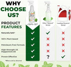 Mighty Mint 16oz Cockroach Repellent Natural Peppermint Oil Spray