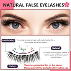 Ginani Magnetic Lashes, Ginani Lashes, Atikisoi Magnetic Lashes, New Magnetic Lashes With Applicator (Simple)