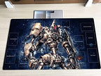 New Playmat Ancient Gear Golem TCG CCG Trading Card Game Mat with Zones + Free Bag (ZD039-284-A)