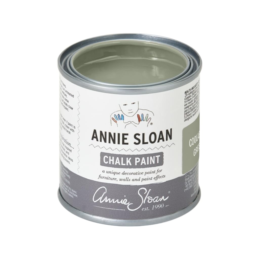 Annie Sloan Chalk Paint® (Coolabah Green, 120 ml/4.06 Fl Oz) a unique decorative paint for furniture, cabinets and home décor with no sanding or priming