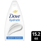 Dove Body Wash, Hydrate 2-Pack – Moisturizing Cleanser for Smooth, Soft Skin, 15.2 Oz Ea