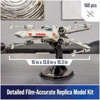4D Build, Star Wars T-65 X-Wing Starfighter 3D Model Kit, Star Wars Collectible, Adult Puzzle, for Ages 12 & Up