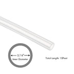 5/16" ID Silicon Tubing, JoyTube Food Grade Silicon Tubing 5/16" ID x 7/16" OD 10 Feet High Temp Pure Silicone Hose Tube for Home Brewing Winemaking