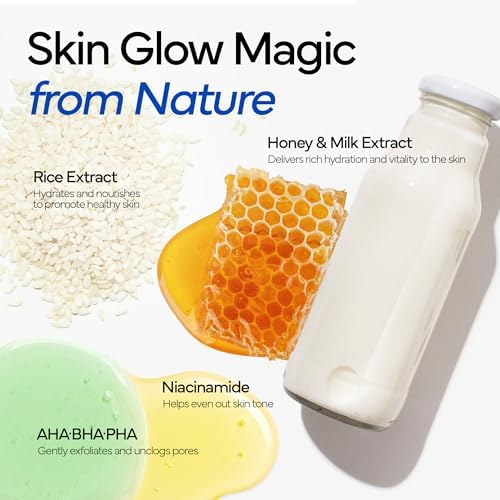 Rice Milky Bubble Toner - Hydrating, Glowing Skin - Sensitive Skin - Niacinamide & Rice Extract (5.07fl.oz / 150ml)