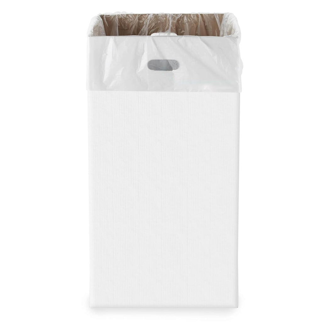 40-Gallon Corrugated Cardboard Trash & Recycling Containers (10 Pack) - Heavy-Duty, Disposable & Recyclable Waste Bins for Events, Festivals & Construction Sites - Easy Assembly & Foldable Storage