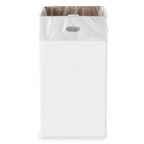 40-Gallon Corrugated Cardboard Trash & Recycling Containers (10 Pack) - Heavy-Duty, Disposable & Recyclable Waste Bins for Events, Festivals & Construction Sites - Easy Assembly & Foldable Storage