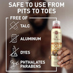 Old Spice Whole Body Deodorant for Men, Total Body Deodorant, Vanilla + Shea, Aluminum Free Deodorant Spray for 24/7 Freshness // Dermatologist Tested Whole Body Deodorant, 3.5 oz