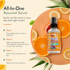 Snail Mucin Serum Vitamin C Face Serum Anti Aging with Hyaluronic Acid Niacinamide Retinol MSM Aloe Vera & Ceramides - Korean Skin Care Glass Skin Dark Spot Remover for Glowing Skin & Beauty (1 Pack)