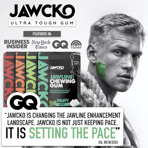 JAWCKO Ultra-Tough Chewing Gum – Mighty Mint, 15X Pack