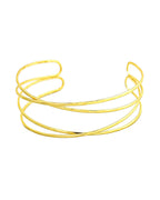UEMXIYU 6Pcs Arm Cuff Upper Arm Band Cuff Bracelet Bangle for Women Adjustable Armband Set (6 pcs)