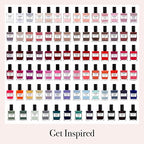 L'Oxygéné Oxygenated Nail Lacquer | Noirberry | Deep Red Black Opaque Nail Polish | UV Protected Long-Wear Nail Polish | 12-Free | Vegan | Certified Halal | Cruelty & Gluten Free | 15 ml